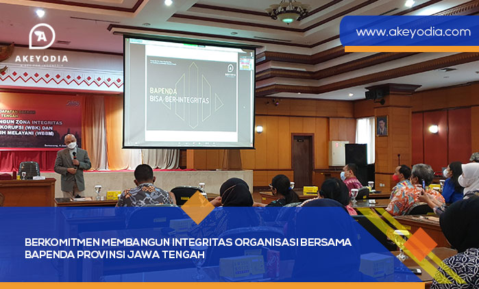 Berkomitmen Membangun Integritas Organisasi Bersama BAPENDA Provinsi Jawa Tengah
