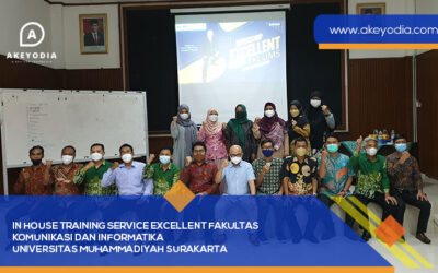 In House Training Service Excellent untuk Fakultas Komunikasi dan Informatika Universitas Muhammadiyah Surakarta