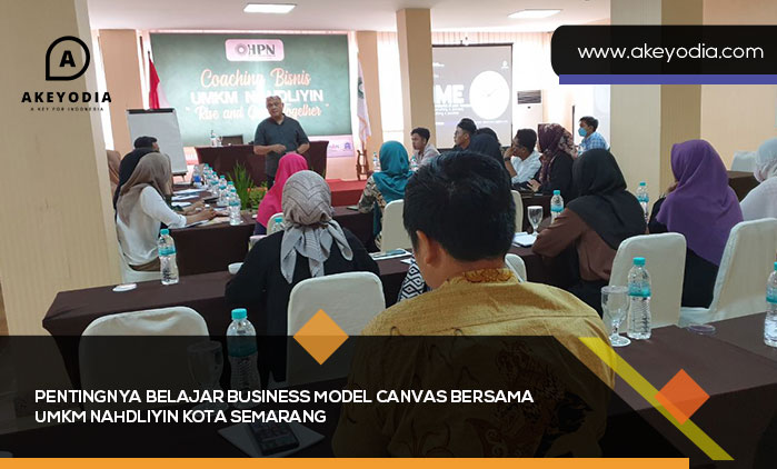 Pentingnya Belajar Business Model Canvas Bersama UMKM Nahdliyin Kota Semarang